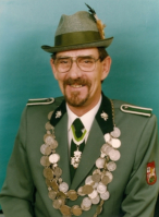 Schützenkönig in Sottrum 1992 Siegfried von Deesten