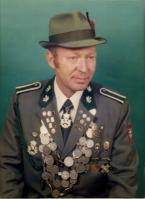 Schützenkönig in Sottrum 1976 Wulfdietrich Rohde