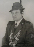 Schützenkönig in Sottrum 1972 Reinhard Rosebrock