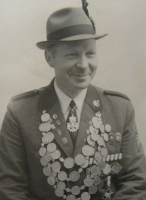 Schützenkönig in Sottrum 1968 Wulfdietrich Rohde