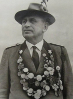 Schützenkönig in Sottrum 1963 Willi Fajen