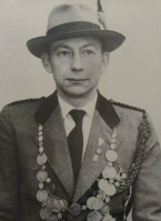 Schützenkönig in Sottrum 1958 Heinrich Holsten