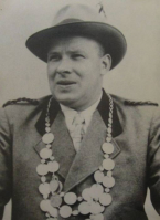 Schützenkönig in Sottrum 1956 Hans Harms