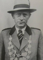 Schützenkönig in Sottrum 1955 Hermann Winters