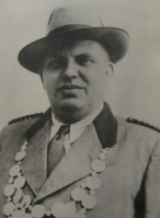 Schützenkönig in Sottrum 1954 Fritz Warnke