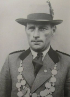 Schützenkönig in Sottrum 1953 Hans Müller