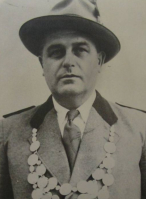 Schützenkönig in Sottrum 1952 Hans Holste