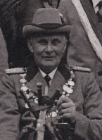 Schützenkönig in Sottrum 1937 Franz Heinecke