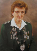 Schützenkönigin in Sottrum 1989 Magdalene Hein